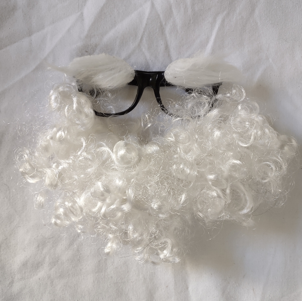 Santa Glasses Instant Costume Christmas Holiday Festive Party Celebration Fun